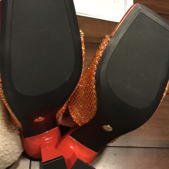 Zara  “RHINESTONE”  Mesh Heels - Picture 11 of 13